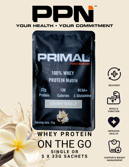 Protein Matrix 100% Whey - Creamy Vanilla Sachet