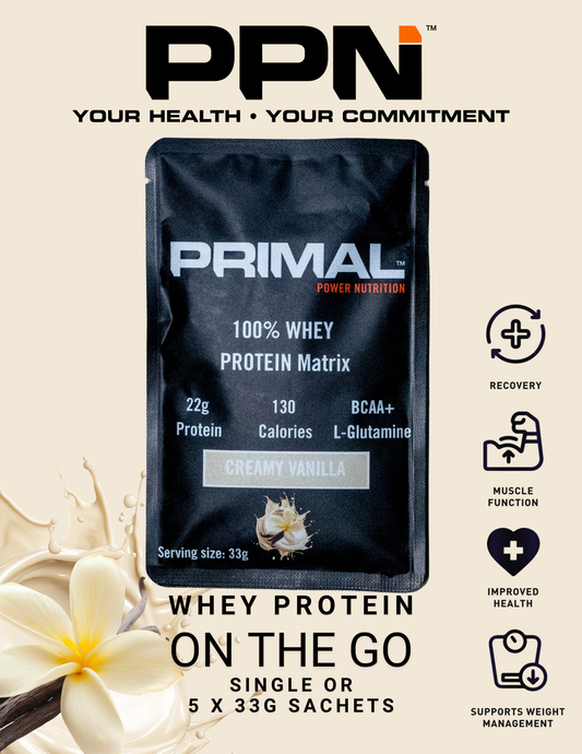 Protein Matrix 100% Whey - Creamy Vanilla Sachet