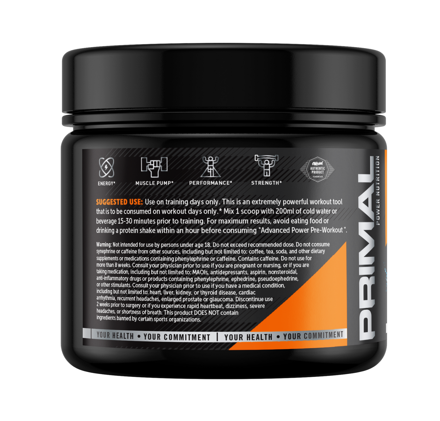 Advanced Power Pre-Workout  Blue Ice