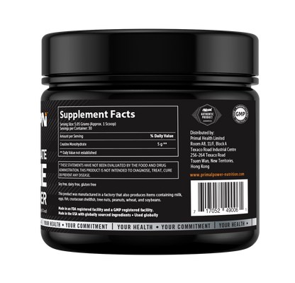 Pure Monohydrate Creatine Powder