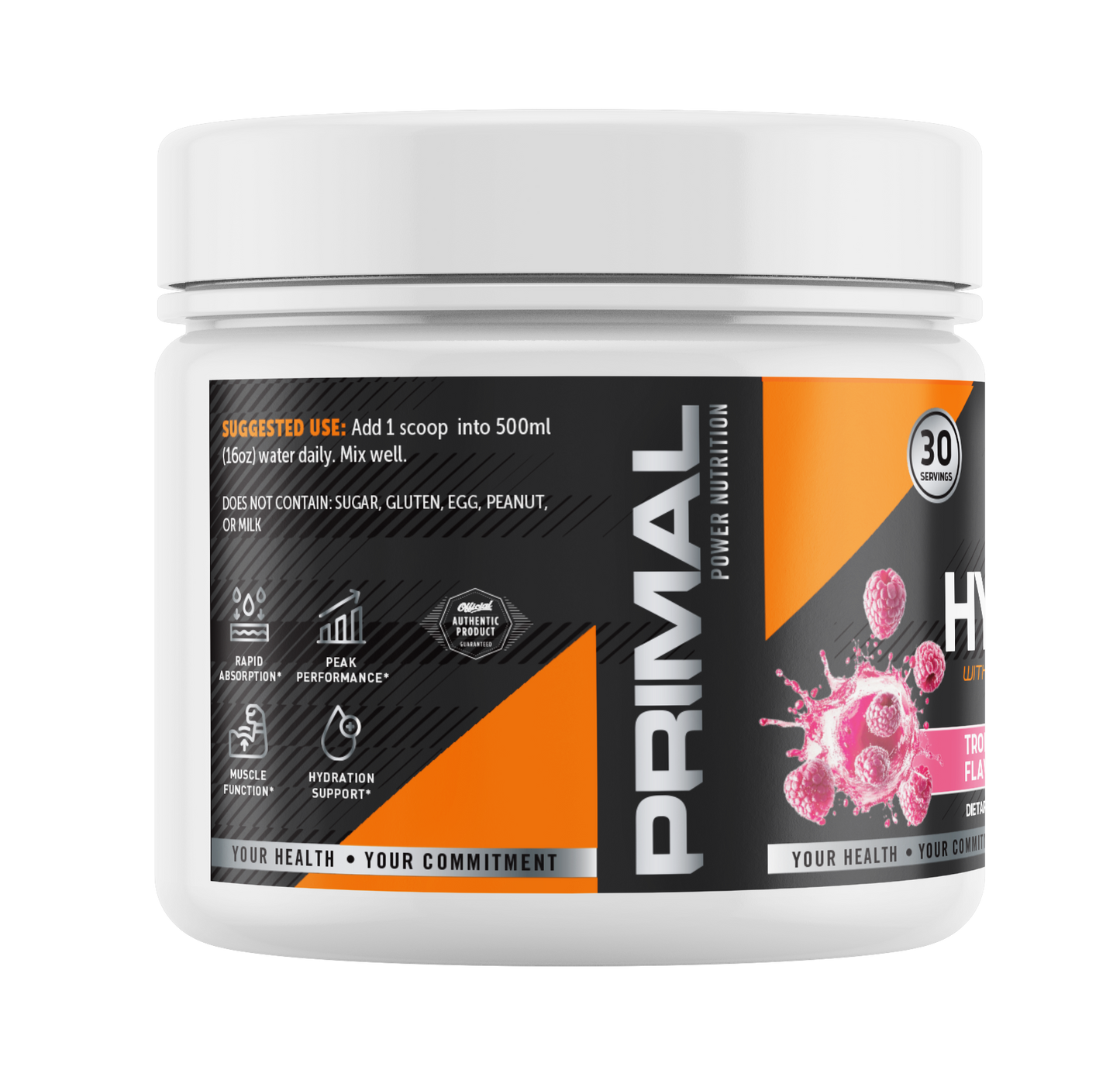 Electrolyte Hydration Formula Tropical Berry