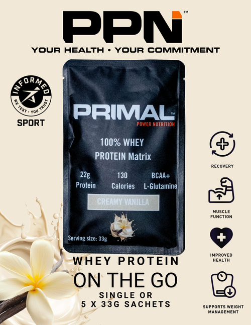 Protein Matrix 100% Whey - Creamy Vanilla Sachet